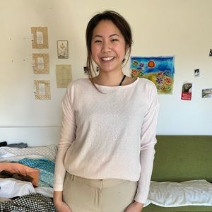 Supa soft light pink sweater